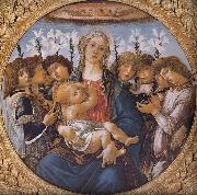 Our Lady of the eight sub angel, Sandro Botticelli